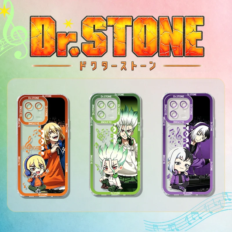 Funda D-Dr.STONE Senku Ishigami para Xiaomi Mi 11T 14T 13T 12T 15T Pro Max Xiaomi 17 Ultra 15 14 13 12 11 Lite 5G NE