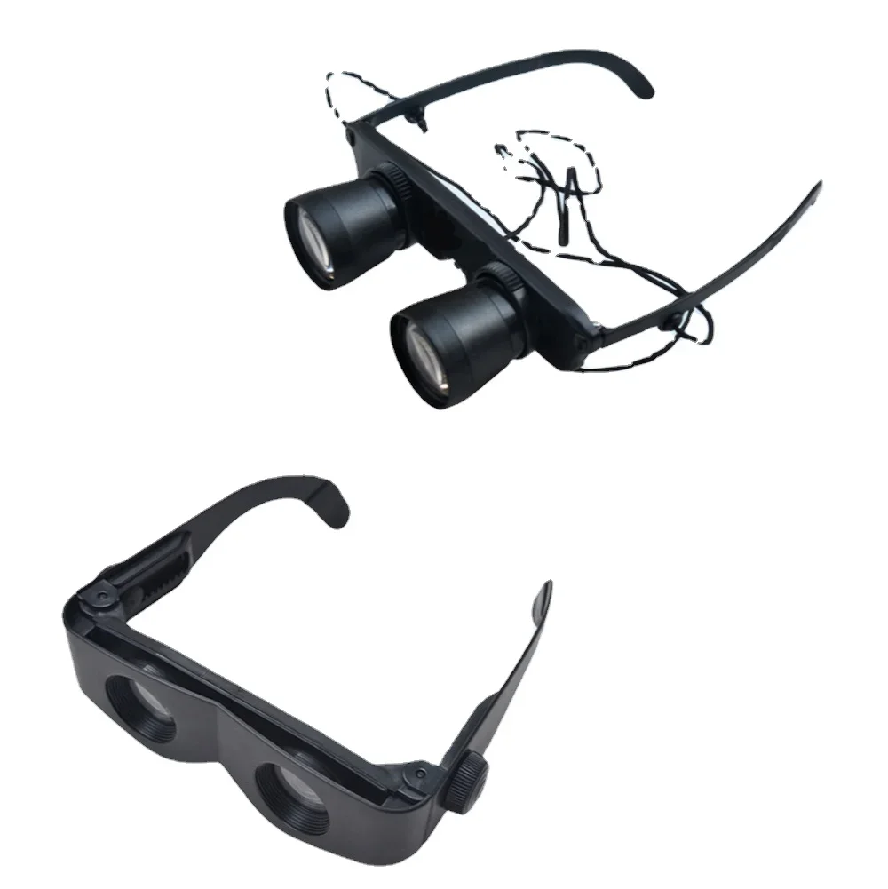 

1Pcs Fishing Glasses 3x28 Anti-Glare Increase Clarity Magnifier Glasses Style Outdoor Fishing Optics Binoculars Telescope New