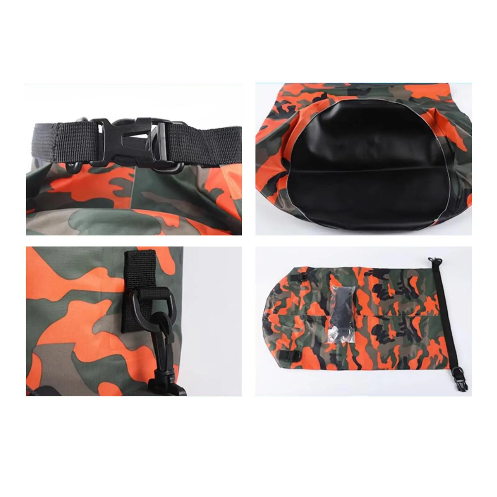 6Pcs Waterproof Dry Bag Dry Storage Bag Canoe Bags Outdoor Bags Airtight for Women Men Dry Sack for Camping Swimming Rafting