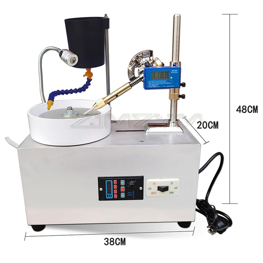 ジュエリー処理宝石研磨アングルマシン、フラット研削、ファセットシールマシン、2800rpm