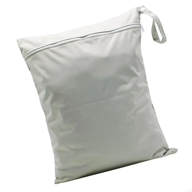 97BE عربات الأطفال سبلاشبروف حقيبة للحمل أكياس حفاظات الحفاض المنظم الحقائب السفر حقيبة التخزين للأطفال الملابس الرطبة القذرة #2