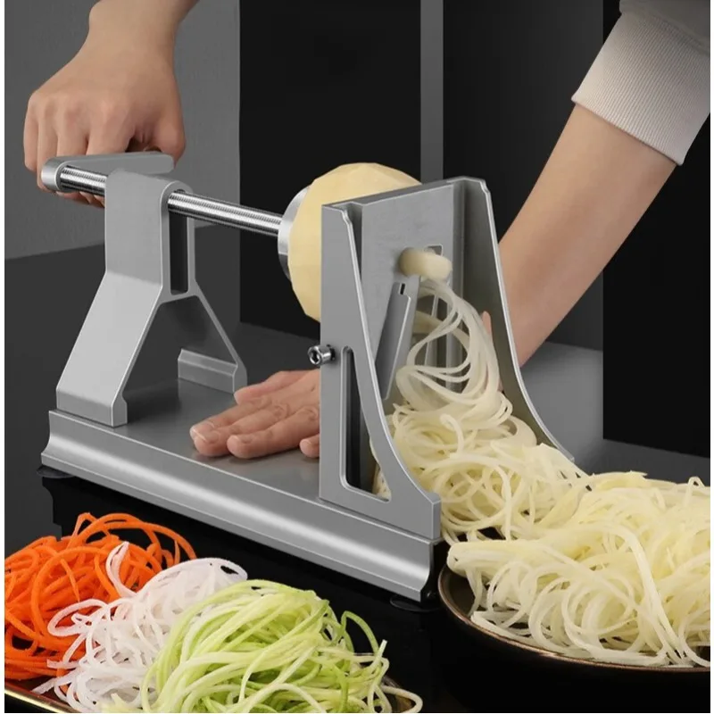 

Aluminum alloy planer/vegetable planer, vegetable grinder Multifunctional rotary vegetable cutter radish