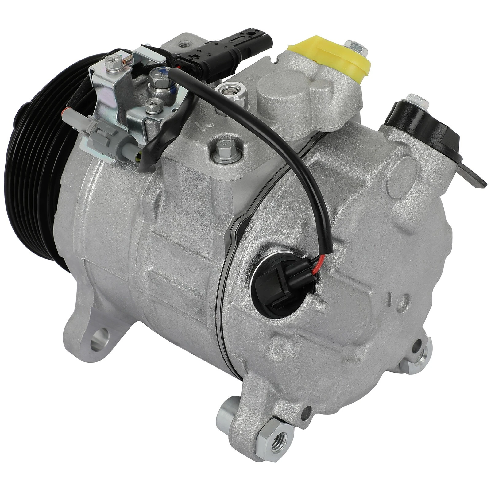 

Air conditioning compressor, compatible with BMW X1 (2012-2015), X4 (2015), and Z4 (2012-2016) L4 2.0L models.oe：64529223694