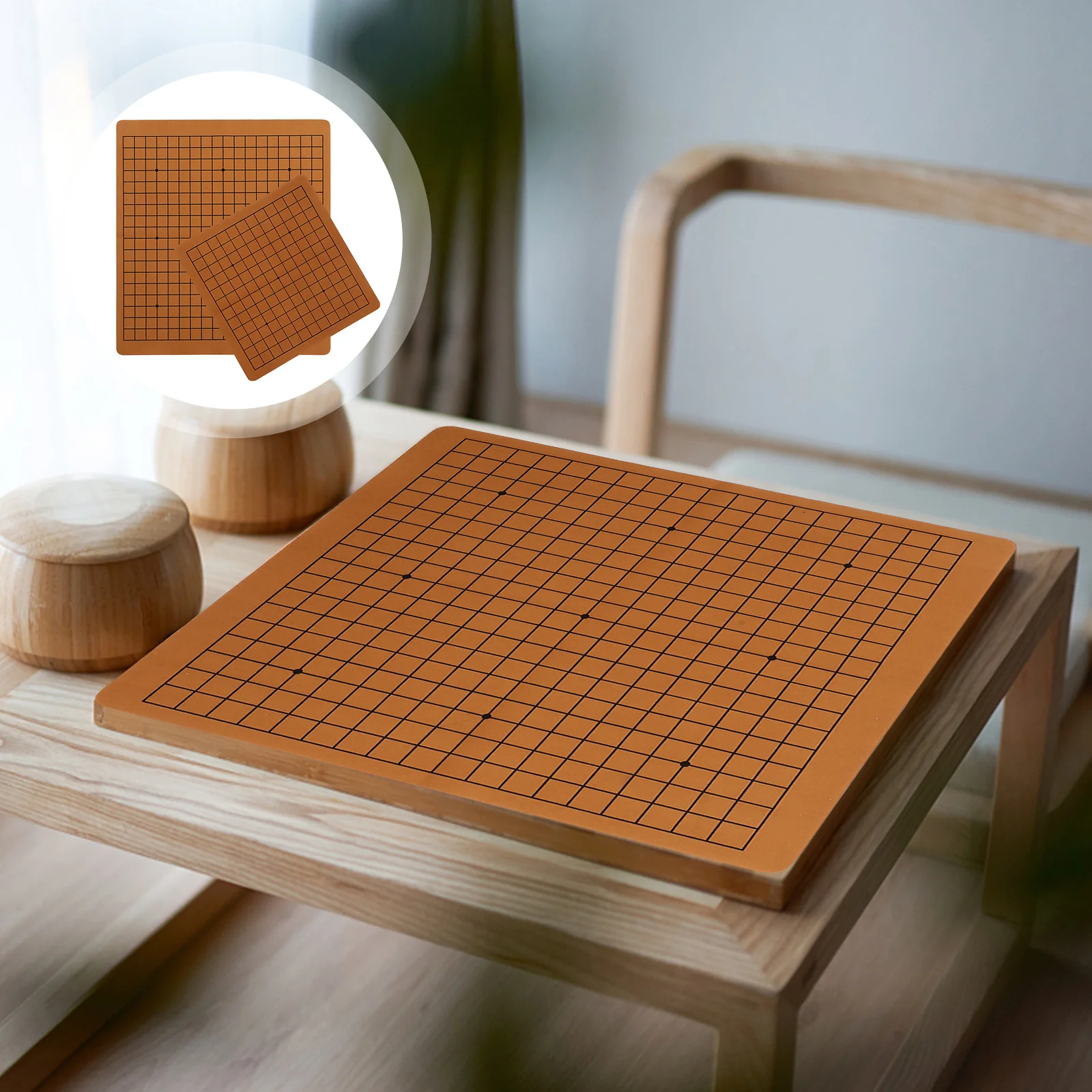 

2Pcs Double Sided Folding Premium Portable Game Set for Learning Hand Eye Coordination Compact Storage