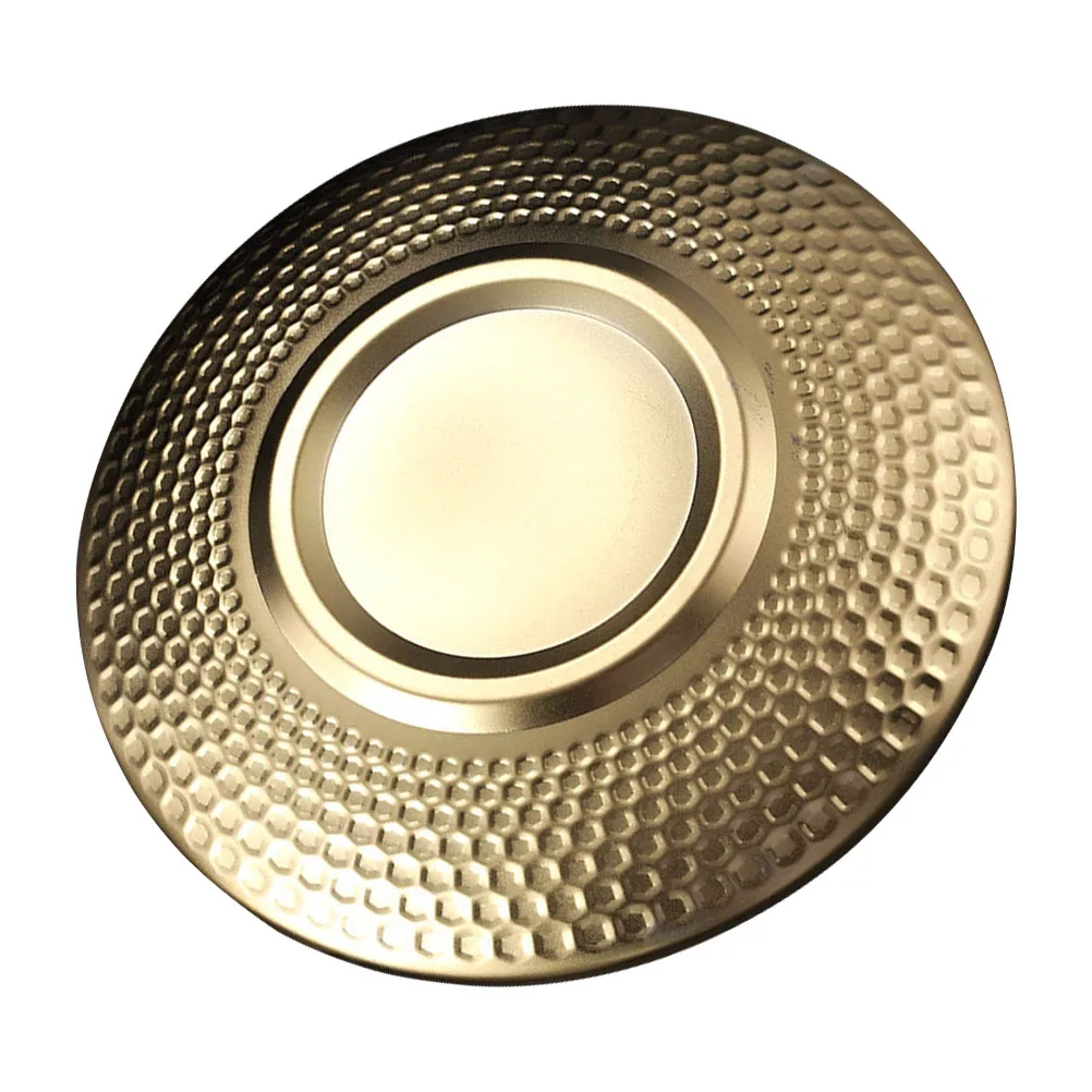 

Plate Stainless Steel Fruit Holder for Kitchen Countertop Platter Golden Dinner