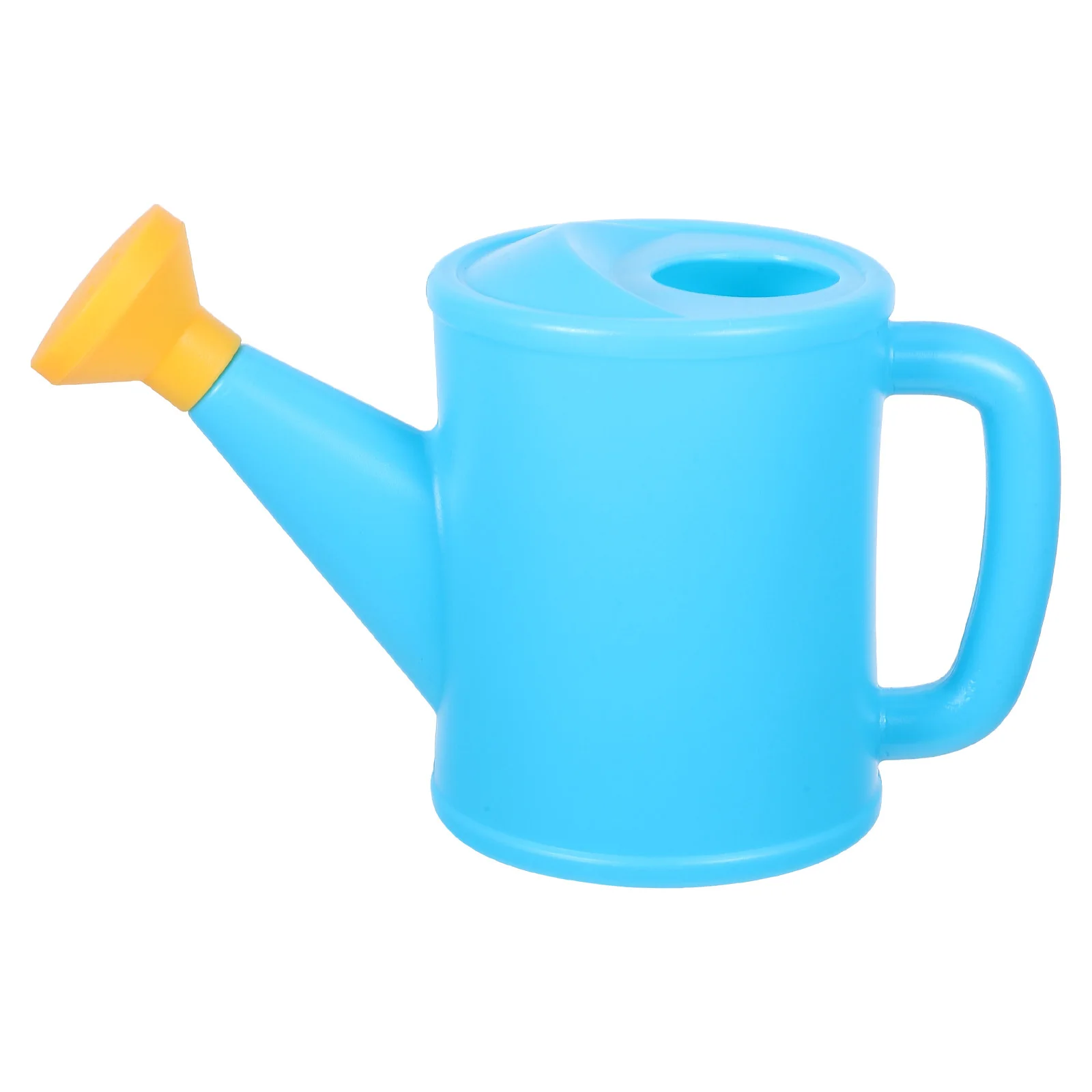 บัวรดน้ำพลาสติกสำหรับเด็ก สีฟ้า เครื่องมือทำสวนน้ำหนักเบา สำหรับดอกไม้ พืช ไม้อวบน้ำ ใช้ได้ทั้งในร่มและกลางแจ้ง บัวรดน้ำสำหรับเด็ก