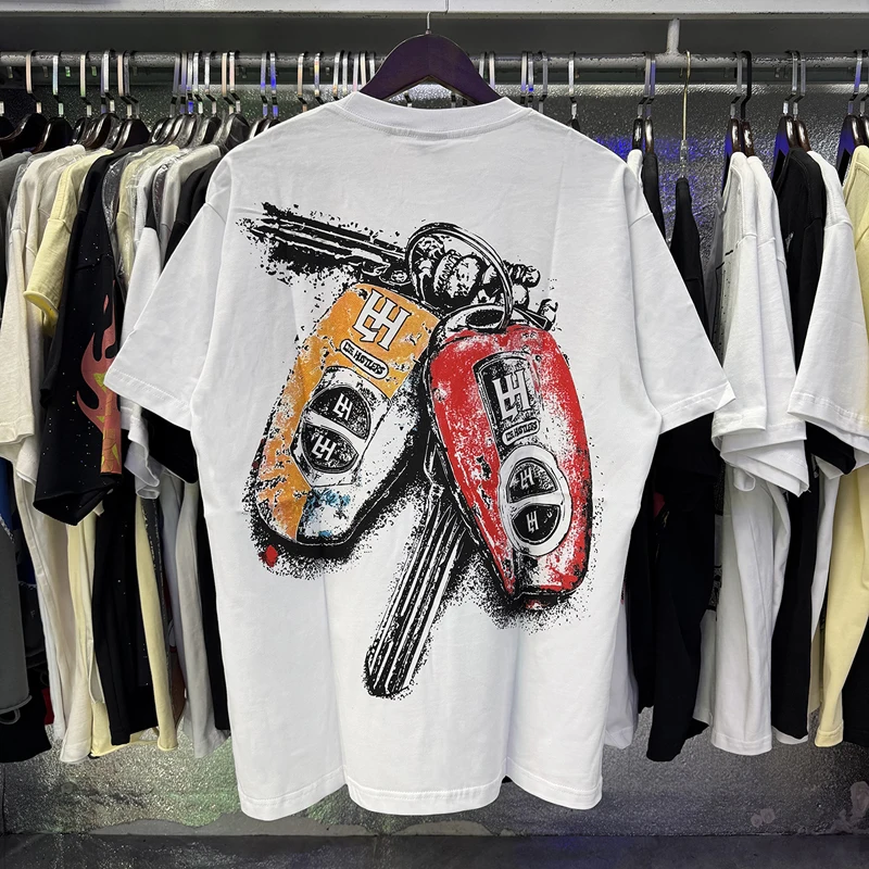 Camiseta de Algodão de Alta Qu - Street Fashion Videos avaliação e preço