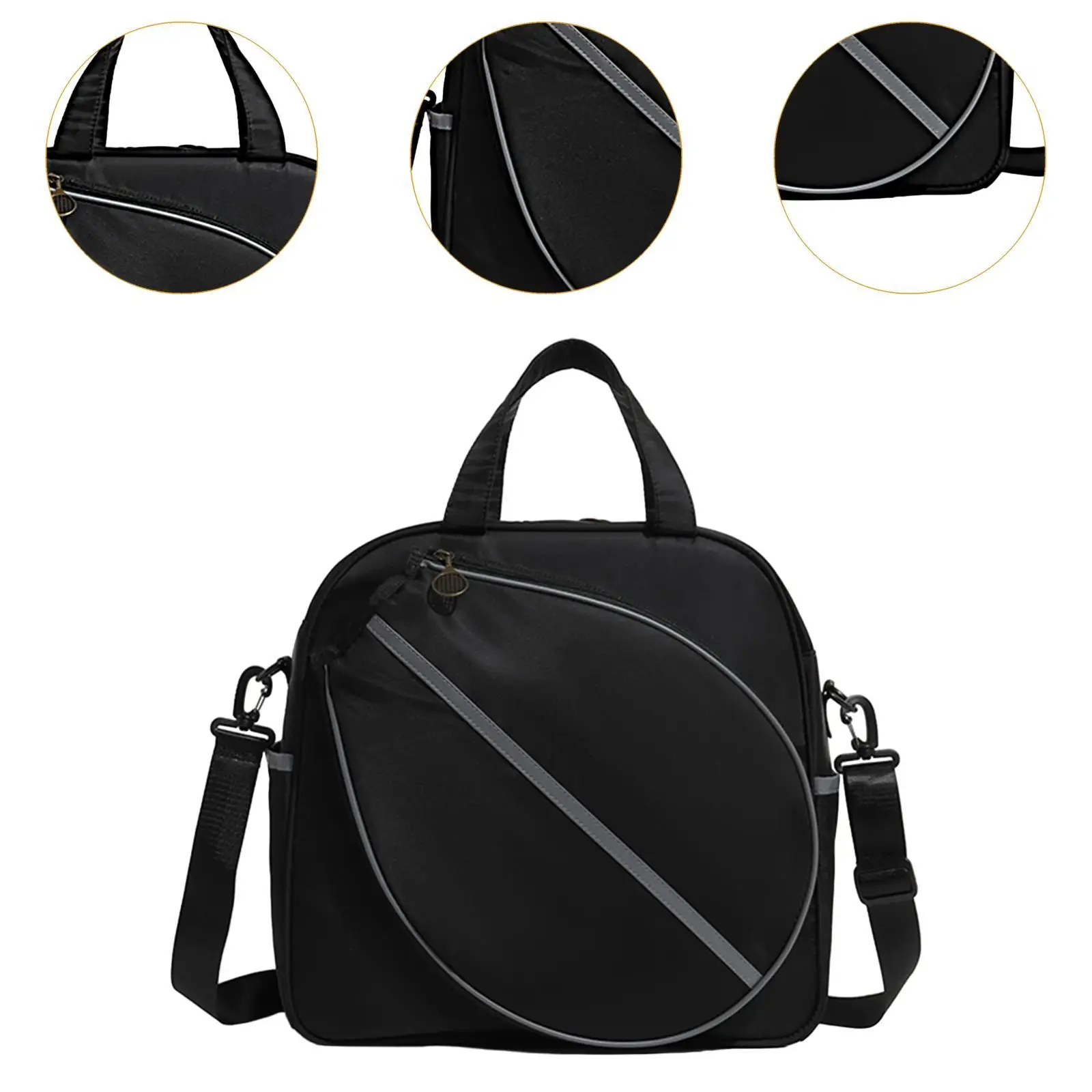 حقيبة مضرب تنس للنساء والرجال حقيبة حمل للياقة البدنية وحقيبة مضرب كرة البيسبول #5