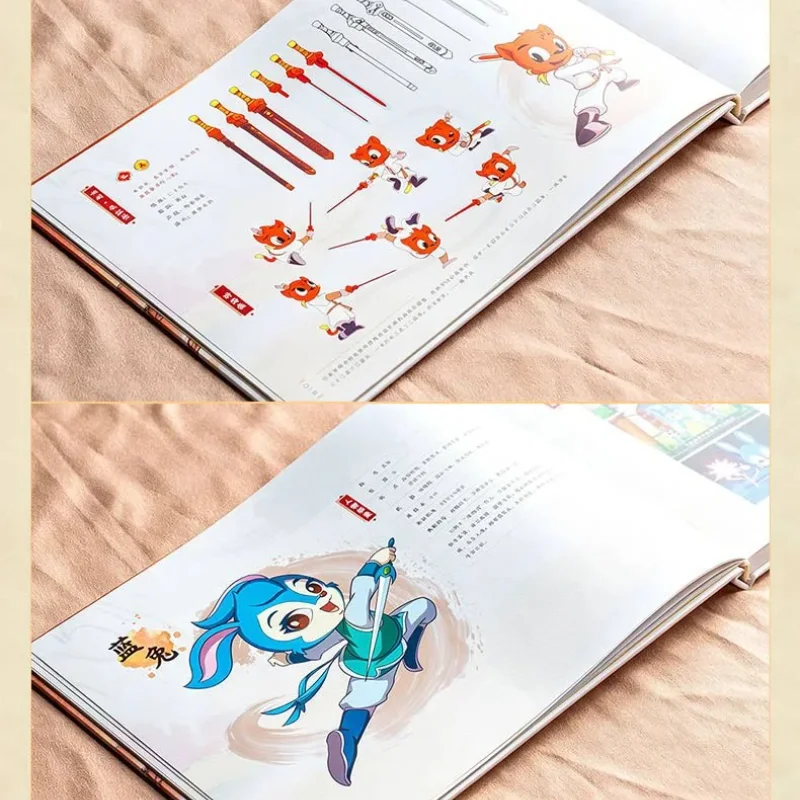 Howie and Landau 20th Anniversary Official Art Book Hongmao and Lantu Illustration Collection Setting Character 200p Chinese