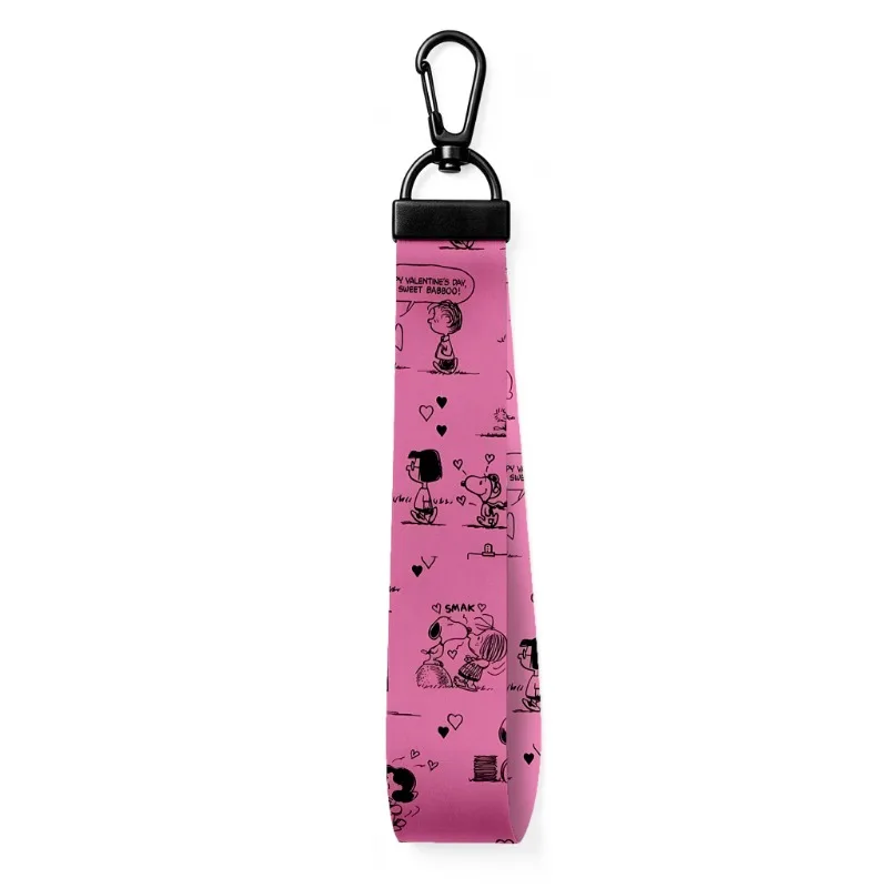 Snoopys Schlüsselanhänger Cartoon Anime Muster Schlüsselanhänger Taschendekoration Kreative Schlüsselanhänger Unisex Outdoor Mode Schlüsselring Party Geschenke – Detail 4