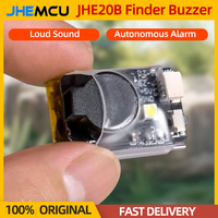 JHEMCU JHE20B Finder Buzzer Super Loud Tracker Alarm Beeper Built-in Battery LED Light Super Loud For RC FPV Airplane Drone