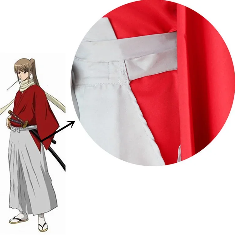 Anime Gintama Cosplay Costumes Sougo Okita Kimono Halloween Carnival Party Silver Soul Halloween Carnival Suit