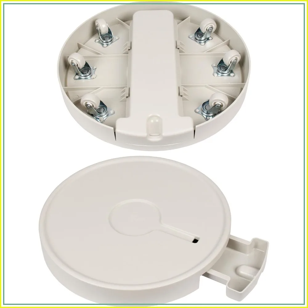 

17.7 inch Heavy Duty Plant Caddy with Wheels, Rolling Plant Stand with Invisible Wheels and Water Drawer