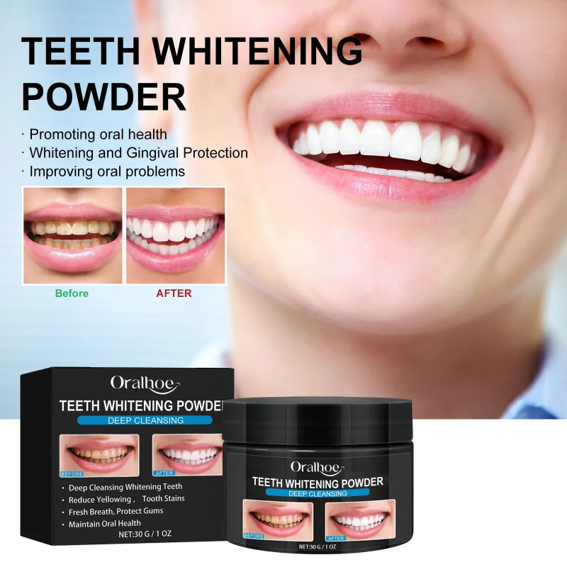 

Activated Charcoal Teeth Whitening Powder - Tartar Cleaning, Yellow Stain Reduction, Smokers' Teeth Whitening & Oral Care