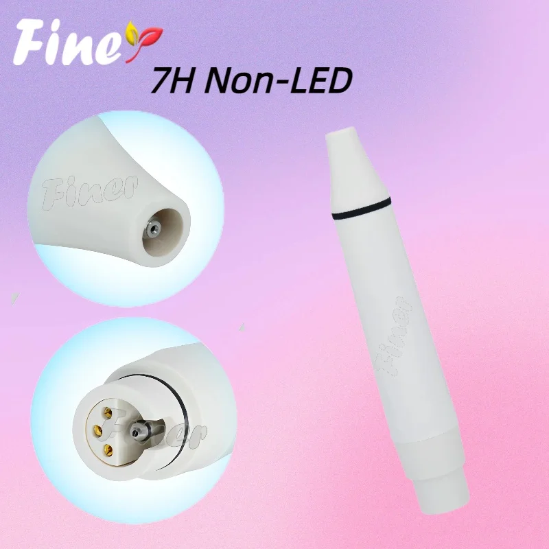 

Finer Ultrasonic Piezo Scaler Handpiece NON-LED 7H Detachable Fit for SATELEC DTE Dental Ultrasonic Scalers