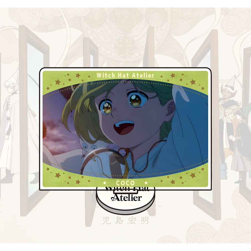 Witch Hat Atelier Acrylic anime  Figure Standee Keychain Desktop Ornament, Choice of Character Gift