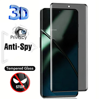 3D Curved Privacy 9H Tempered Glass For Xiaomi Mi Note 10 11 12 12S 12X 13 Ultra Lite 14 Pro Anti Spy Peep Screen Protector