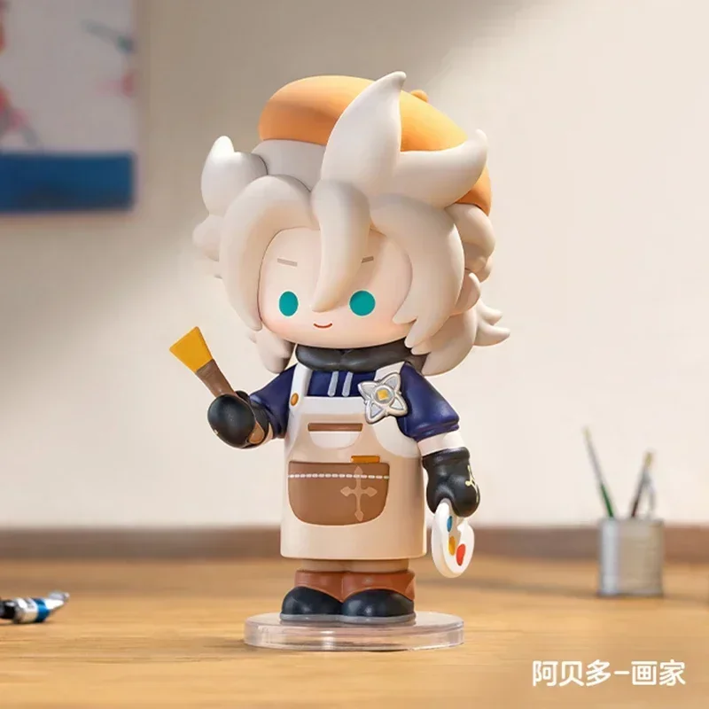 

POP MART Genshin Impact Dress-Up Dreams Chibi Series Cute Anime Figure Blind Box Mystery Surprise Gift Figure Ornaments