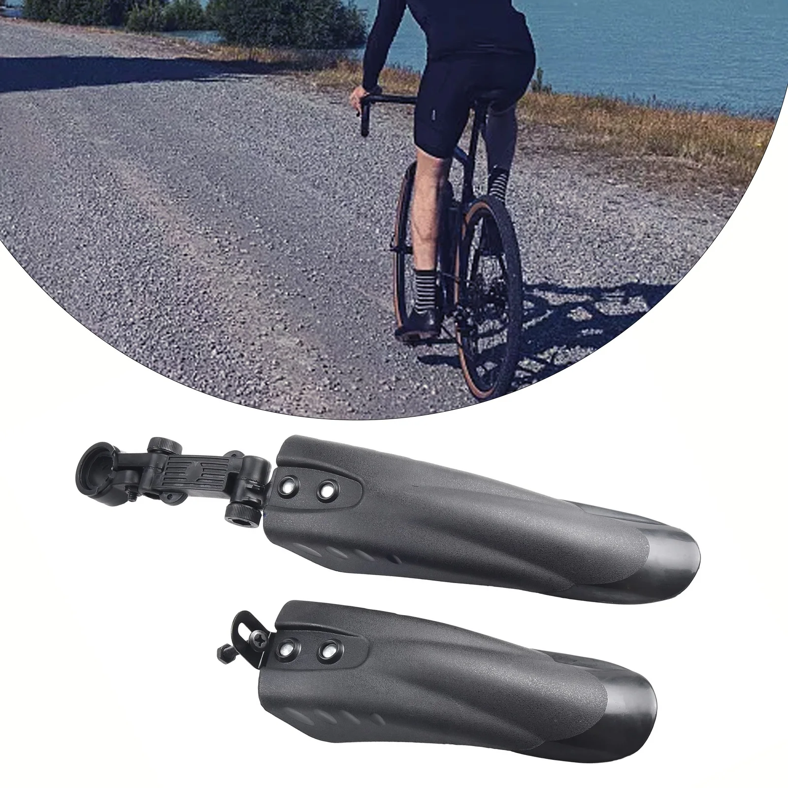 Kinderfahrrad-Schutzbleche vorne und hinten aus PVC-Kunststoff für 12-20 Zoll Kinderfahrräder, gebaut für Langlebigkeit und Schutz vor Schlamm. – Detail 17