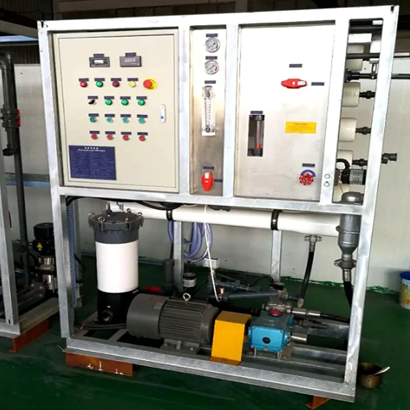 Automatic  Portable  Water Treatment Plant Ro  Reverse Osmosis System Seawater Desalination Equipment