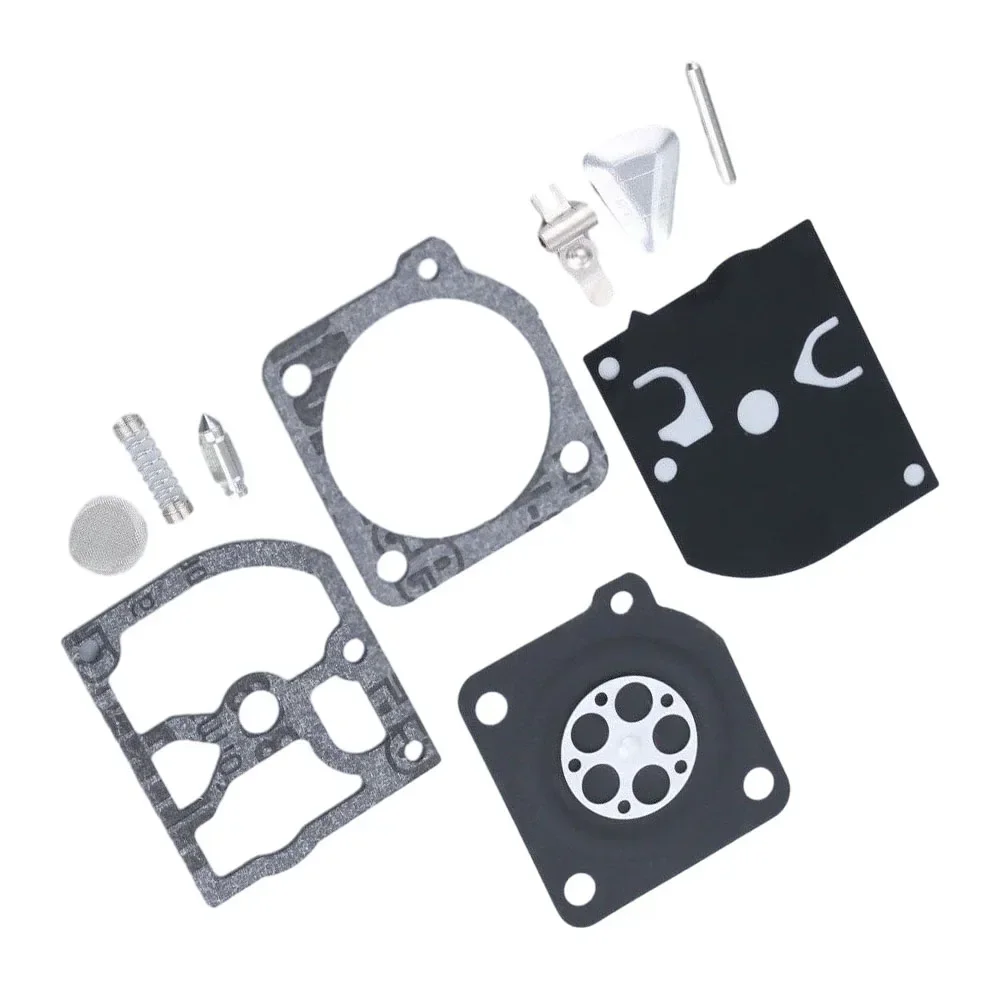 1 Set Carburetor Repair Kit For 40 45 50 51 55  RB-45 RB 45 Lawn Mower Parts Chainsaw Carburetor Repair Rebuild Overhaul Kit