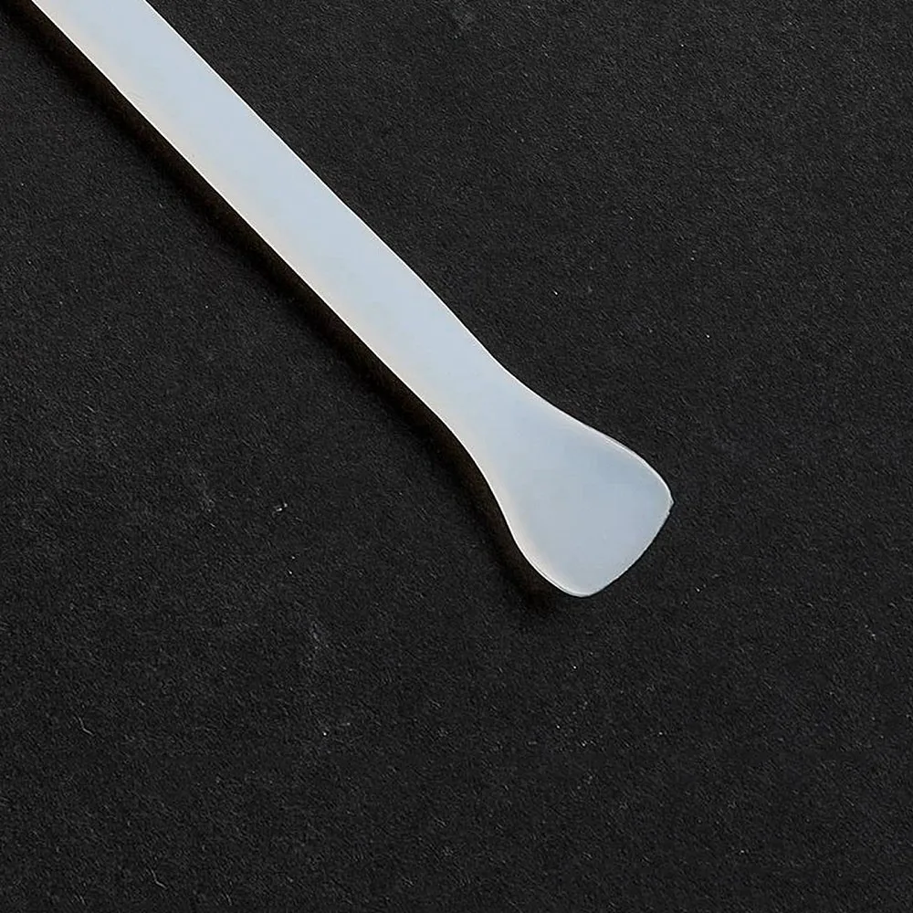5pcs Reusable Silicone Stirring Sticks for UV Resin Epoxy Resin Craft Making White 120x12x4.5mm view 3