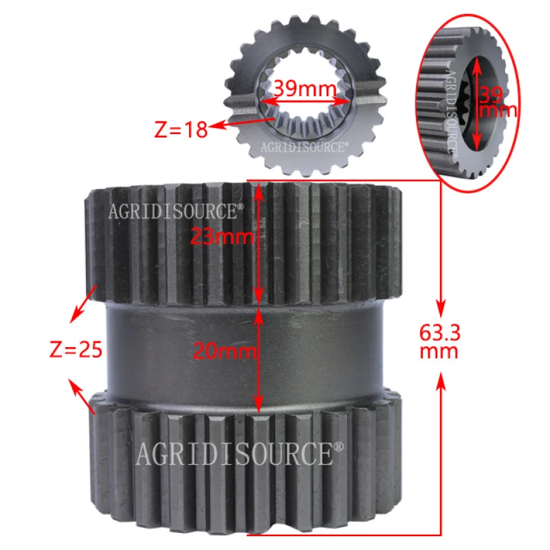 Agrícola Farm Spare Parts Trator TB704.381-02, durável, venda quente para Foton Lovol, assento de noivado