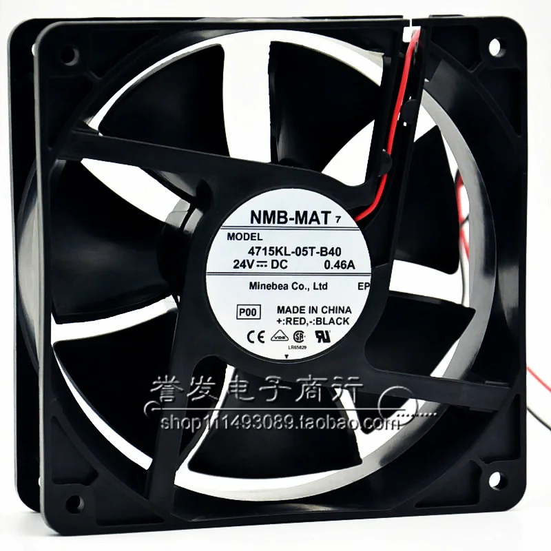جديد الأصلي 4715KL-05T-B40 0.46A 24V 12038 120x120x38 مللي متر مروحة التبريد المبرد