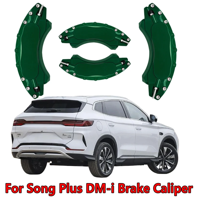 ل BYD SONG Plus Seal U Sealion 6 DM-i غطاء فرجار فرامل السيارة سبائك الألومنيوم مجموعة معدنية تناسب DM-i الرياضة فائدة 4 باب 2024 2025