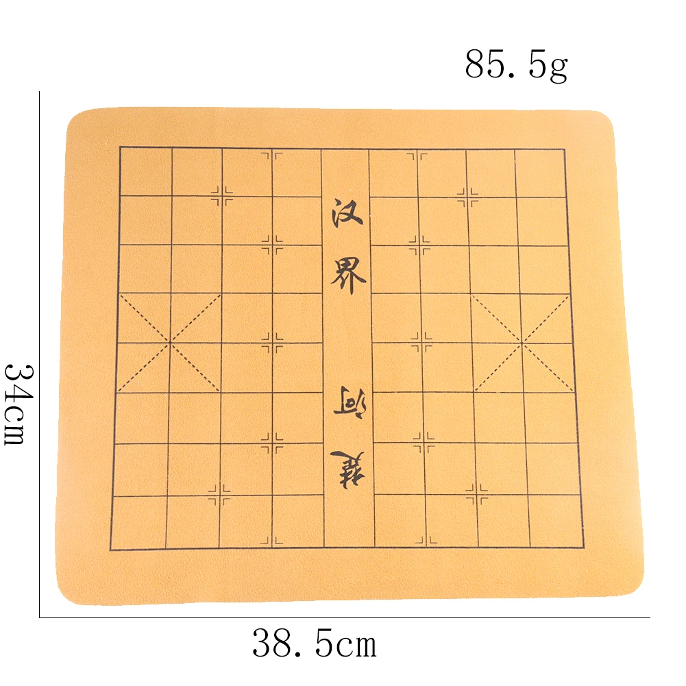 Portable Fabric Chess Board Cloth Foldable Checkered Mat for Chess Xiangqi Strategy Games Travel Game Night Gift for Players