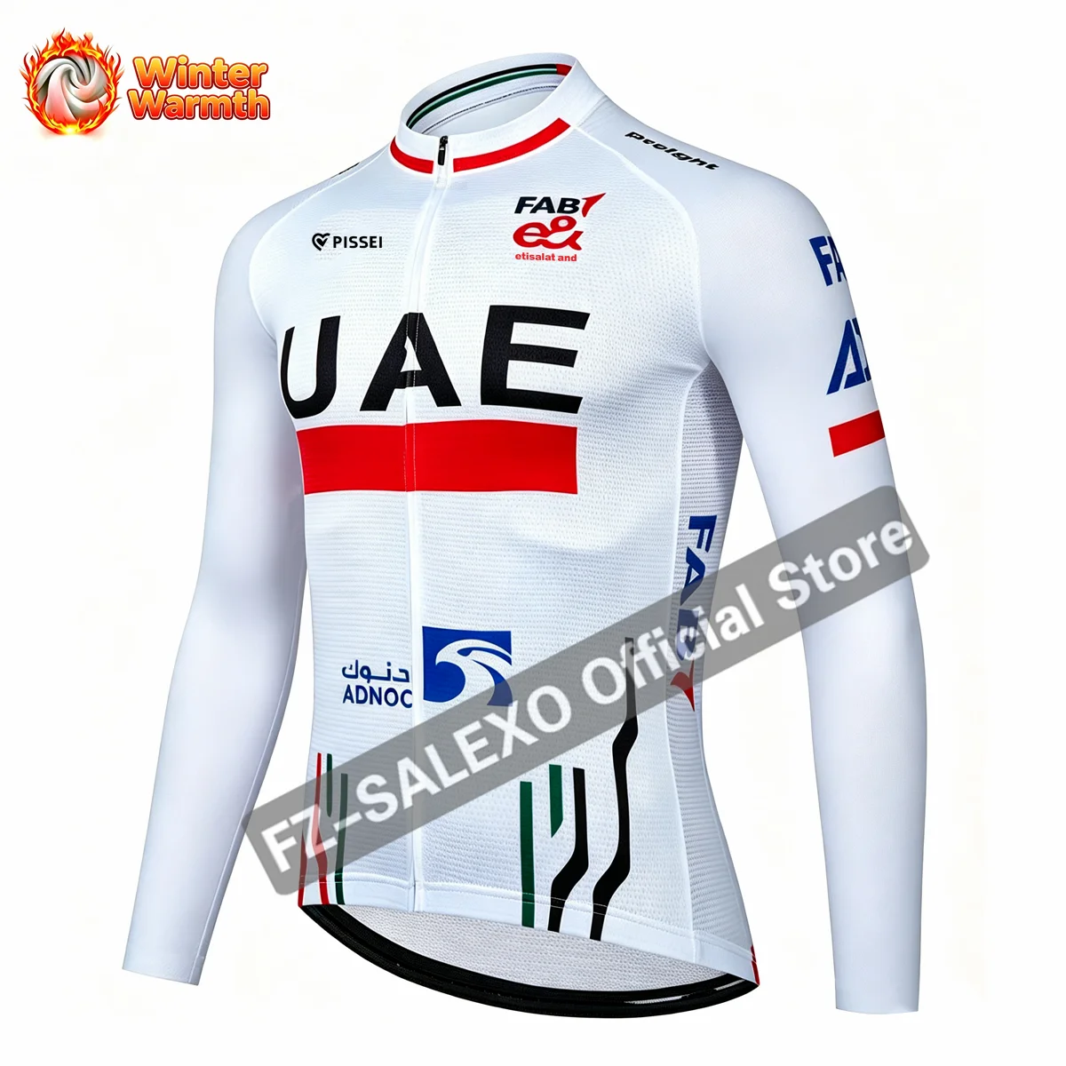 Mountain Biking Uae - 2027 Winter UAE Cycling Jersey Outdoor