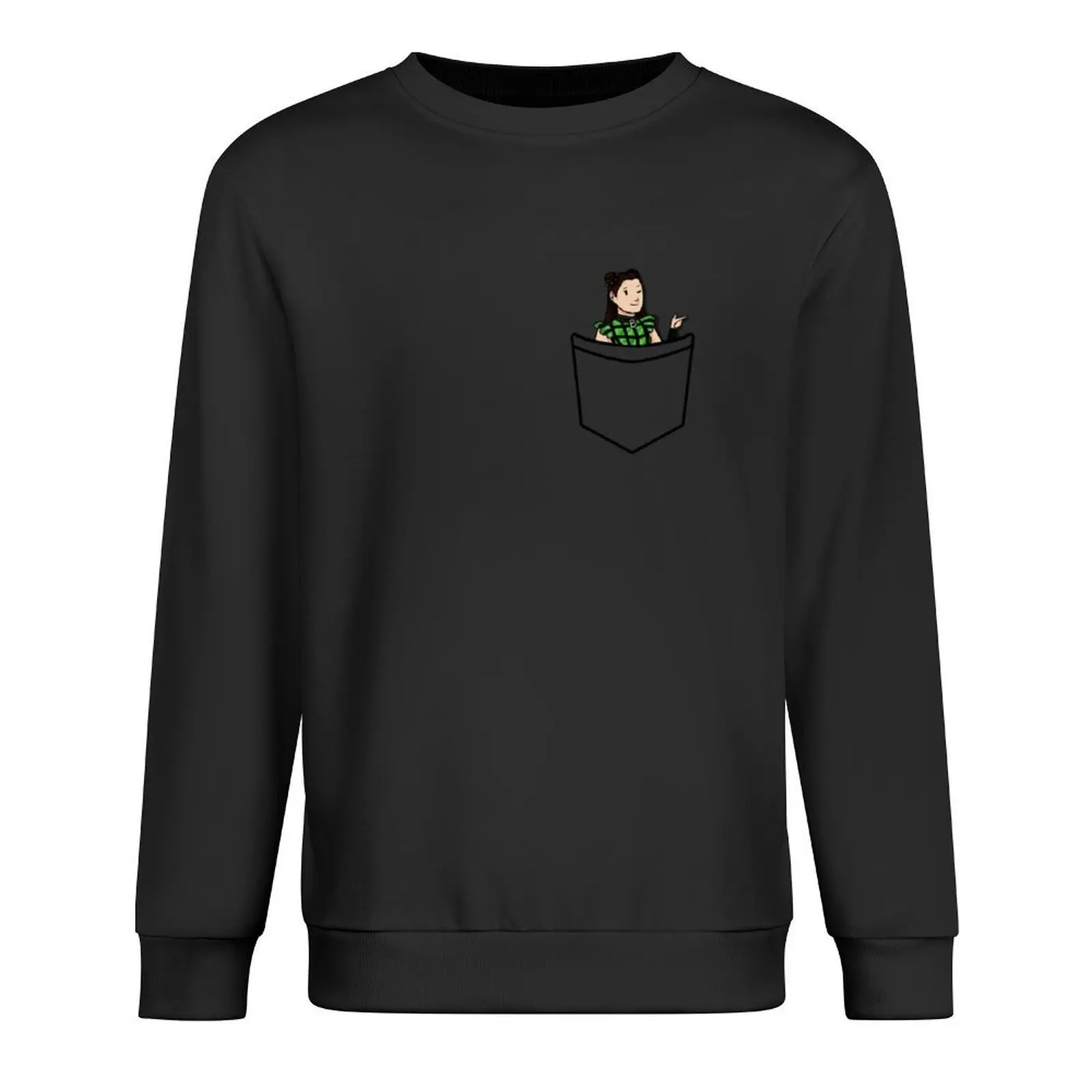 

Pocket Boleyn Pullover graphic t shirts men aesthetic clothing male clothes anime clothing sweatshirt for men