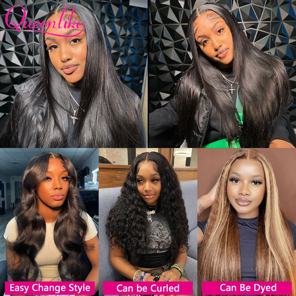 26 inch 13x4 Straight Human Hair Lace Frontal Wig 10A Top Quality Brazilian Wigs on Sale 100% Human Hair Wigs For Women