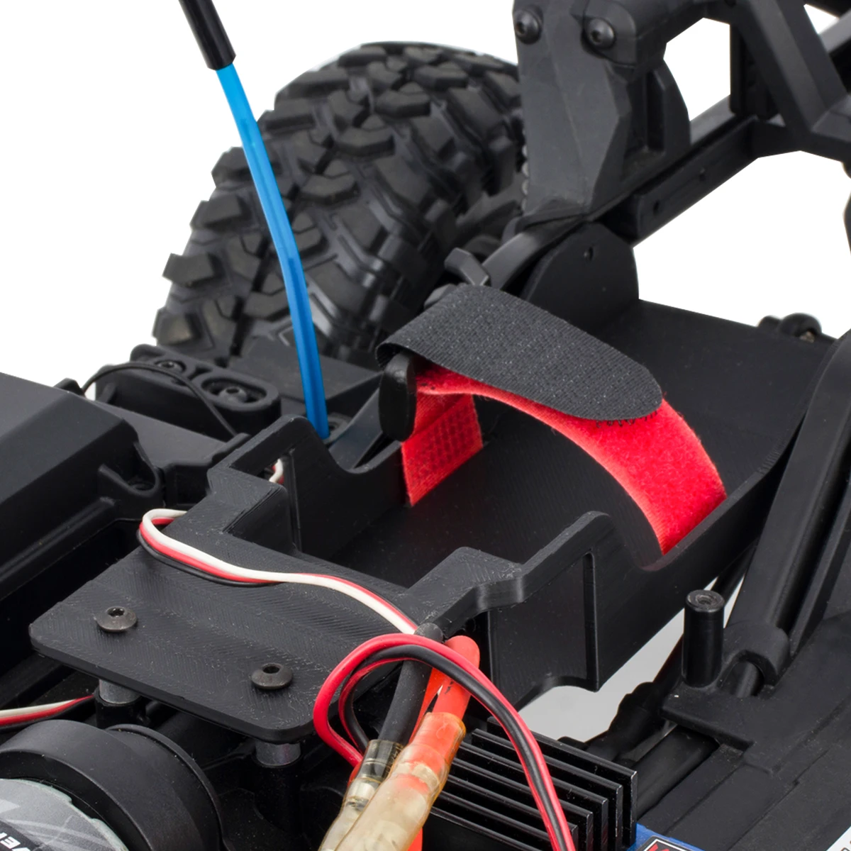 Caja de batería RC Crawler de baja gravedad central para TRX4 TRX6, reemplaza la pieza original # 8226 # 8327, actualización de coche a escala 1/10