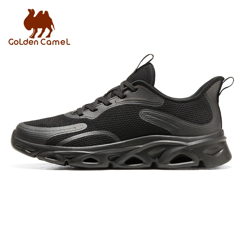 GOLDEN CMAEL Men's Sports Running Shoes Women Men Fashion Outdoor Male Sneakers Lightweight Breathable Anti-slip Ladies Shoes