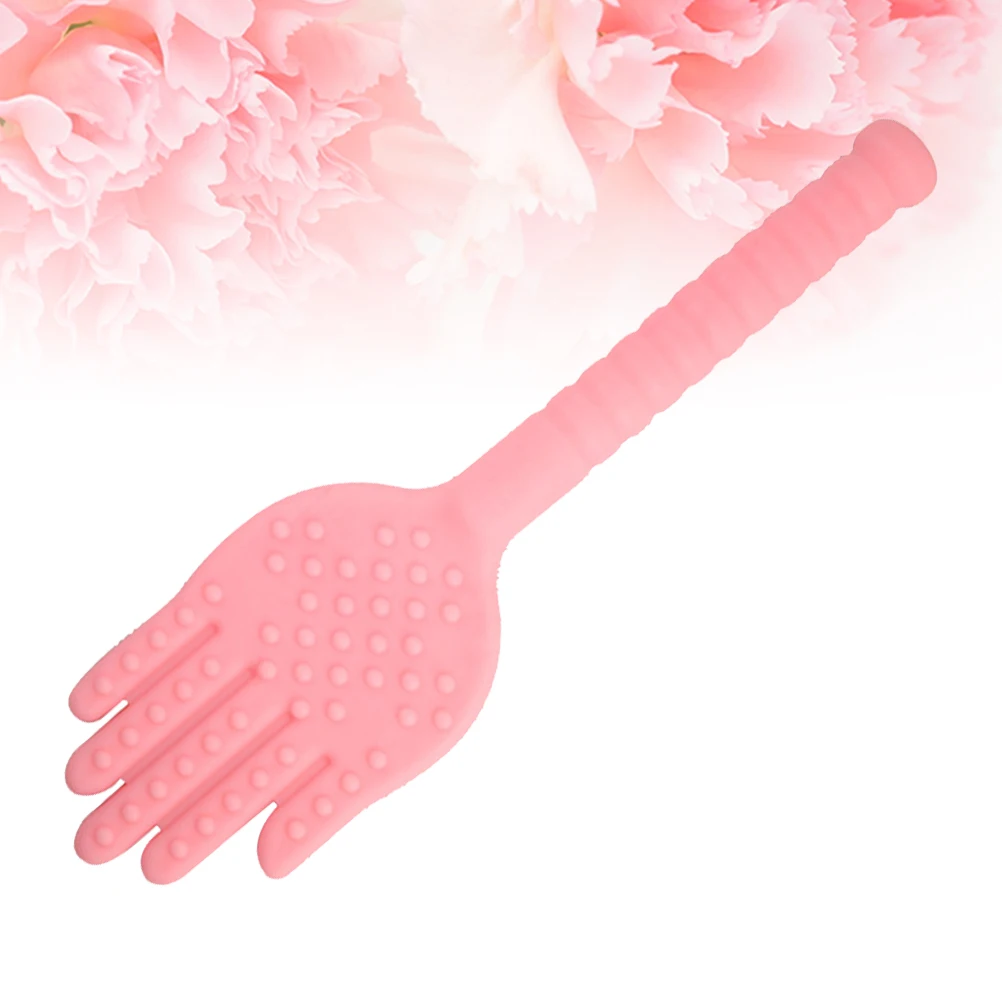 Plastic Health Massage Hammer Palm Shape Acupoint Massager For Back Neck Shoulder Pain Relief Durable Elastic Massage Tool