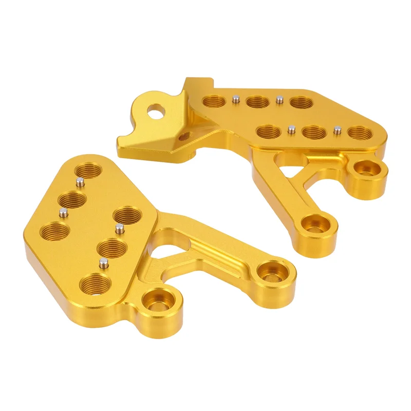 Adjustable Pedal Support Pedal Bracket Pedal Motorcycle Accessories for SEGWAY X260/X160 Gold