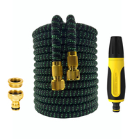 25FT-100FT Expandable Flexible Water Hose Car Wash Hose Water Gun Hose Garden Sprayer Gardening Watering Hose Irrigation Tools