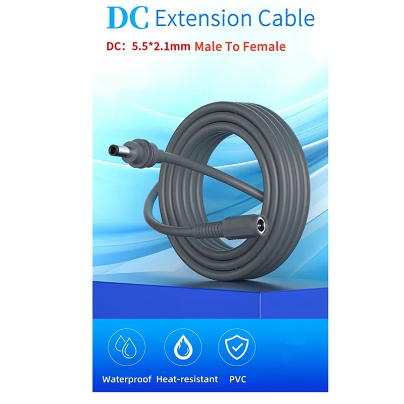 สําหรับ Starlink Mini DC ชายหญิงอะแดปเตอร์สายสั้น DC Power Extension Cable สําหรับ Starlink Mini-TCES