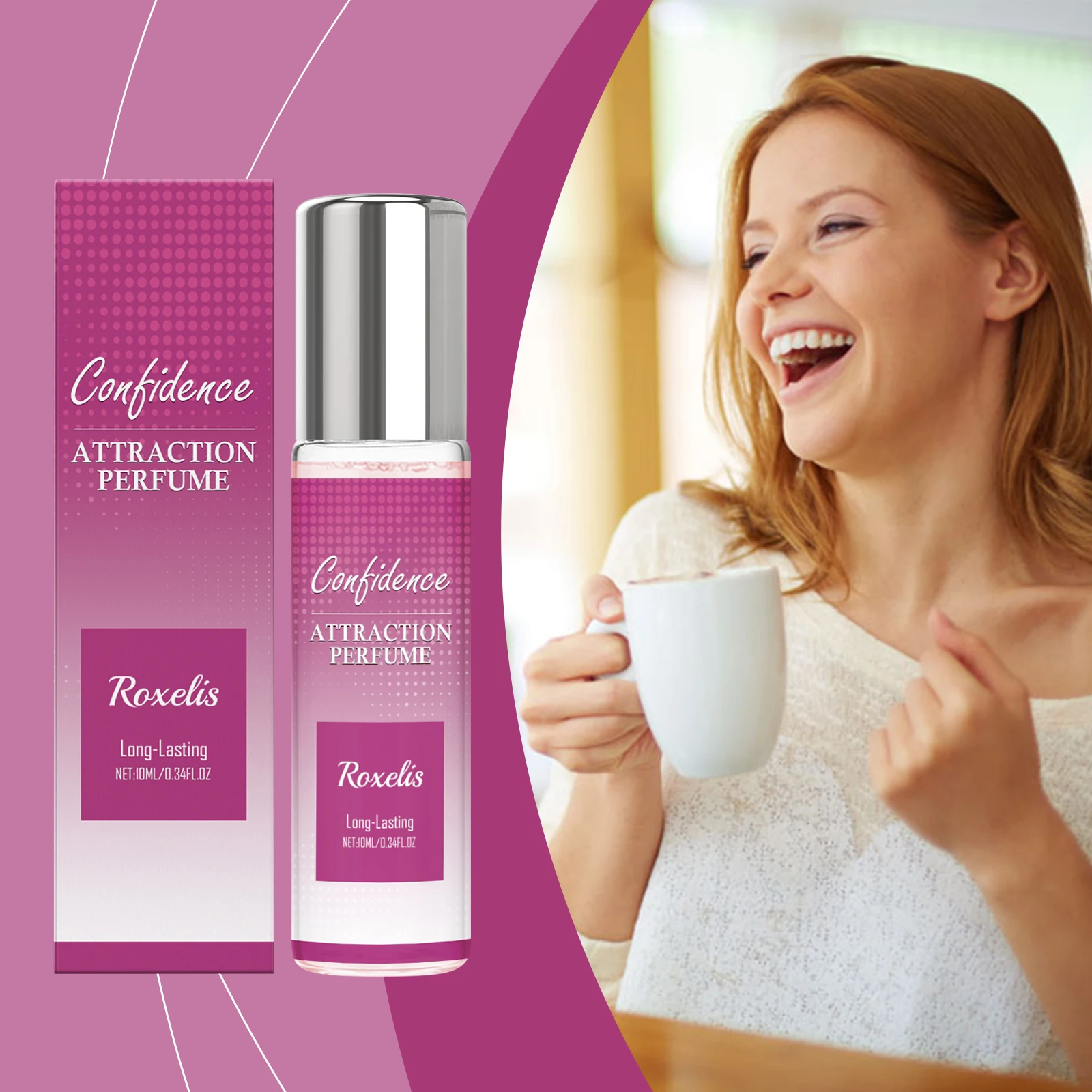 Portable Mini Attraction Perfume Spray 10ml Travel Size Long Lasting Charming Floral Fragrance For Women Daily Dating Use view 2