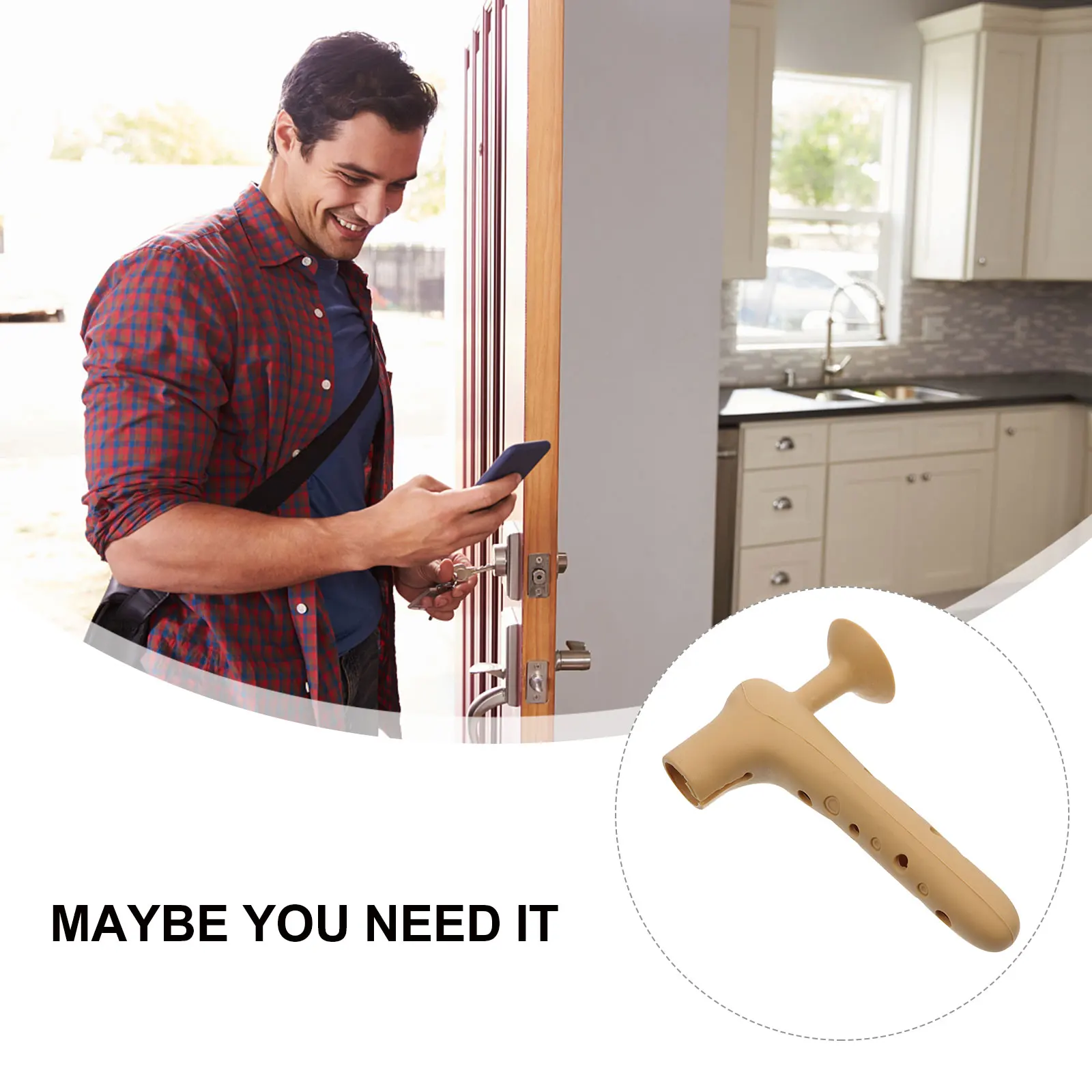 

Door Retainer Stopper Blocker Pillow Doorknob Safety Cover Proof Covers Gloves