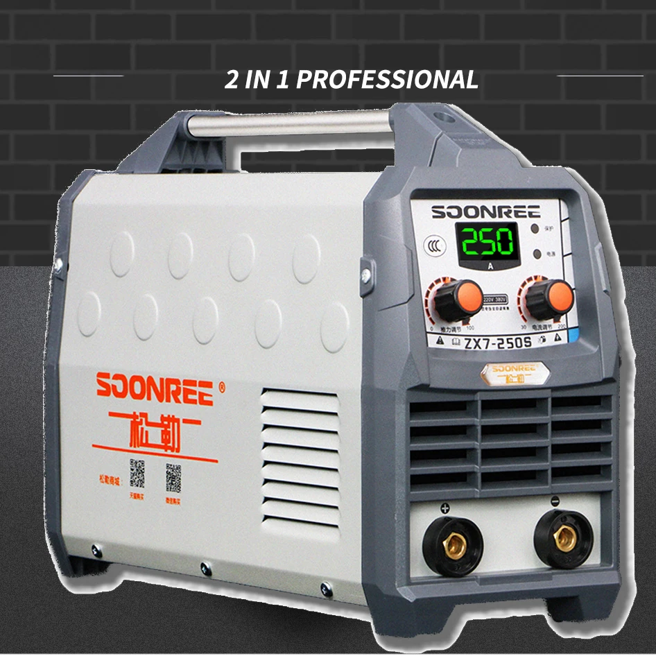 

Reliable Tig Welder 220V Power WS-250A Pulse Tig Arc 2 In 1 Professional Tig Argon Gas Welding Tig Welding Machine