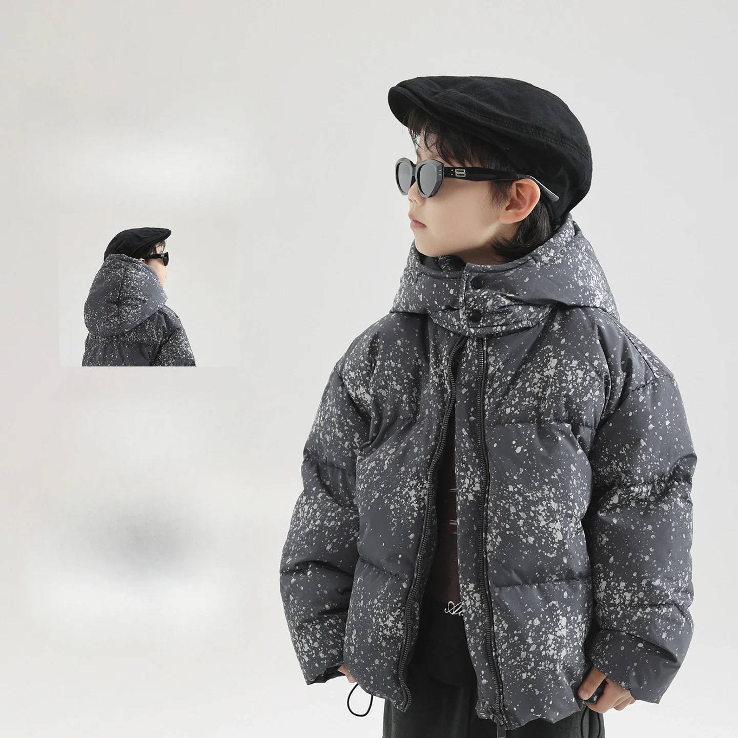 

Kids Puffer Jackets New Winter Warm Casual Korean Simple Style