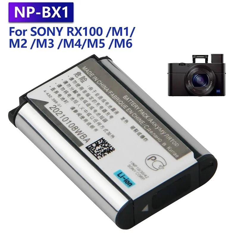 Replacement Battery NP-BX1 For SONY RX100 M4 M5 M6 RX1 RX1R WX350 HX300 HX400 M1 M2 M3 HX350 HX90 New Battery