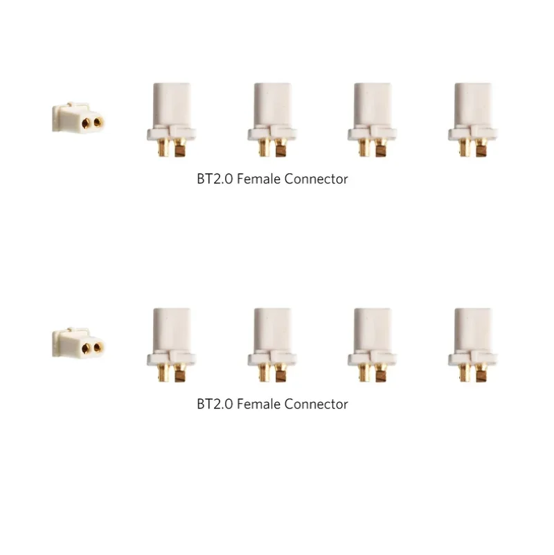 BETAFPV BT2.0-Anschlusssatz (10er-Pack) männliche und weibliche Stecker zum Aufladen von Drohnenbatterien