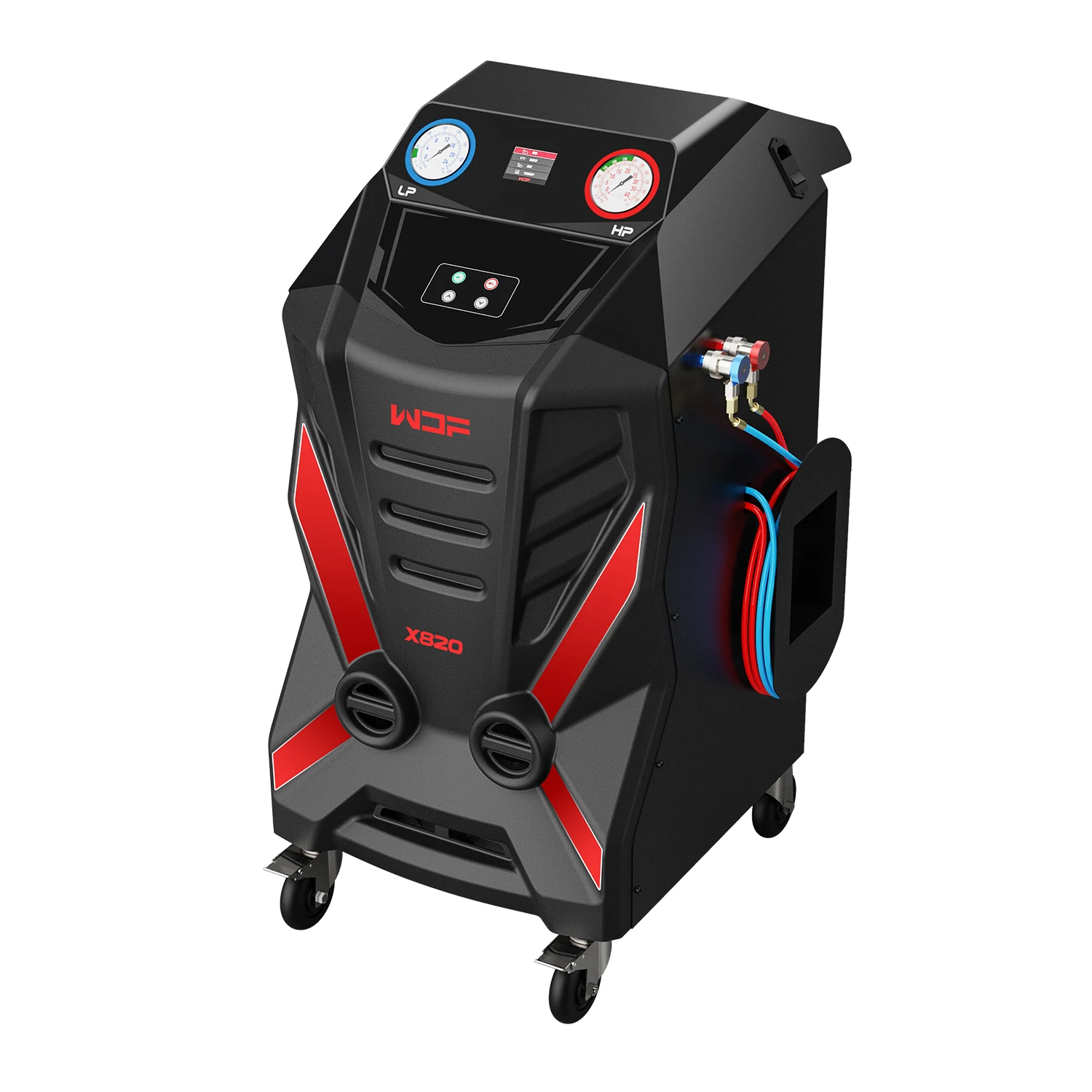 WDF X820 Car Care Equipment R134a Refrigerant Recovery Machine for Air Conditioning System Filling Cleaning Air Conditioning