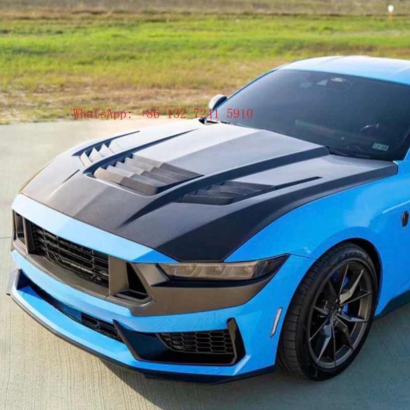Hongsheng Factory Direct Sport Style Full Body Kit Carbon Fiber Engine Hood Exterior Upgrade Modification Replacement Auto Parts