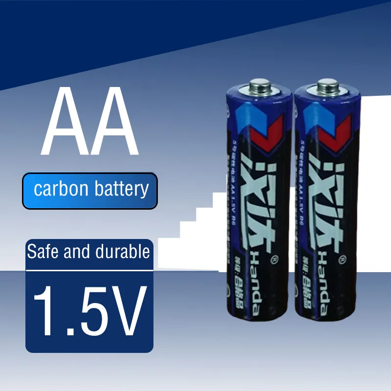 

New hot selling AA disposable batteries 1.5V 1100mAh carbon battery for remote control toys multimeter free shipping