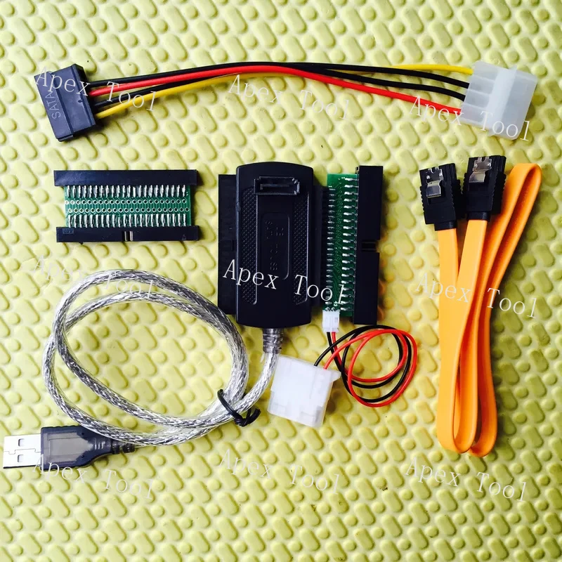 IDE 44PIN DOM Disk Card Reader DOM to USB Electronic Disk 44-pin USB2.0 Sata Serial Port