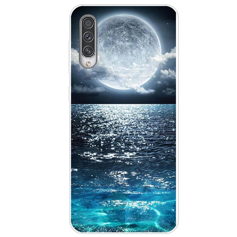 For Samsung A30S A50S Case Silicone Soft Wolf Phone Cover For Samsung Galaxy A50 A30 A70 Case Coque TPU Bumper A 30S 50 Fundas